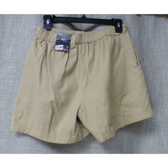 INC International Concepts INC Women’ High Rise Button Fly Shorts, Toasted Twine - Picture 6 of 6